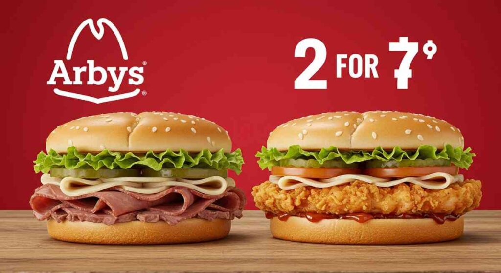 Arby's 2 For $7 Menu